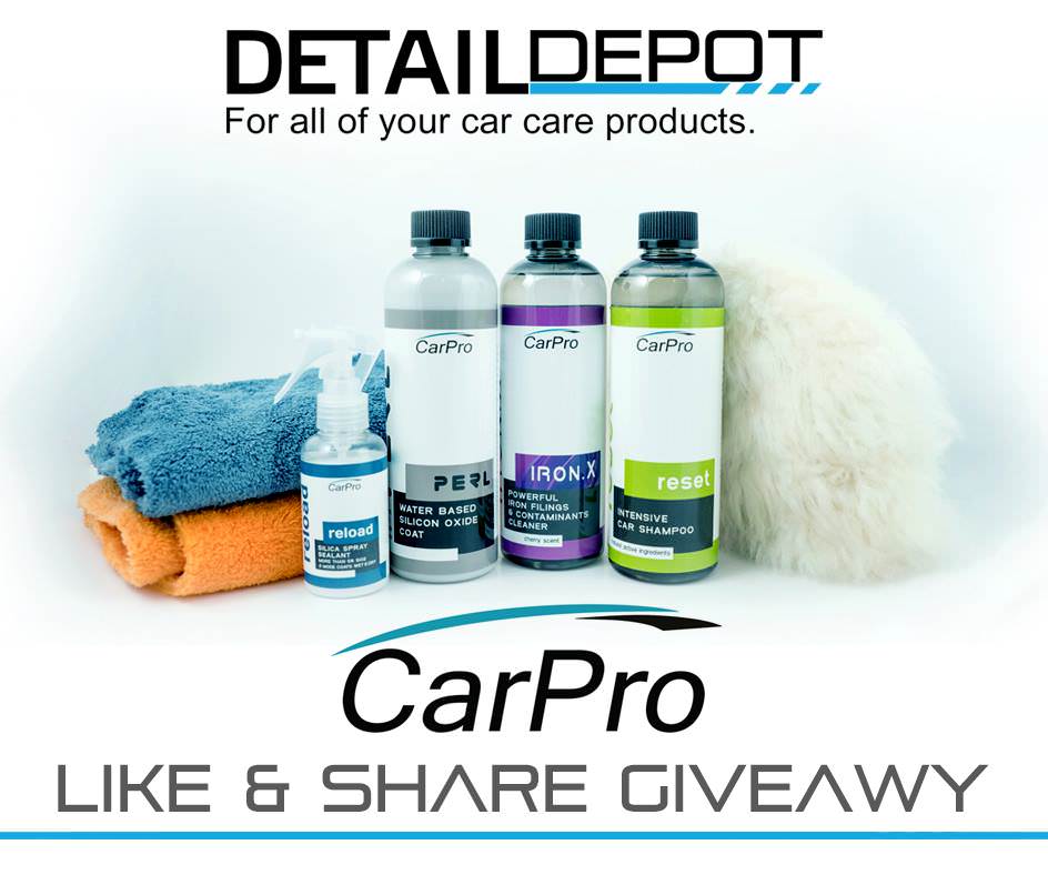 GIVEAWAY ALERT: $150 CarPro Goodie Bag