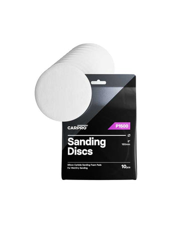 CarPro - 1500 / 2000 / 3000 Silicon Carbide Wet & Dry Sanding Disc - 160mm / 6 Inch