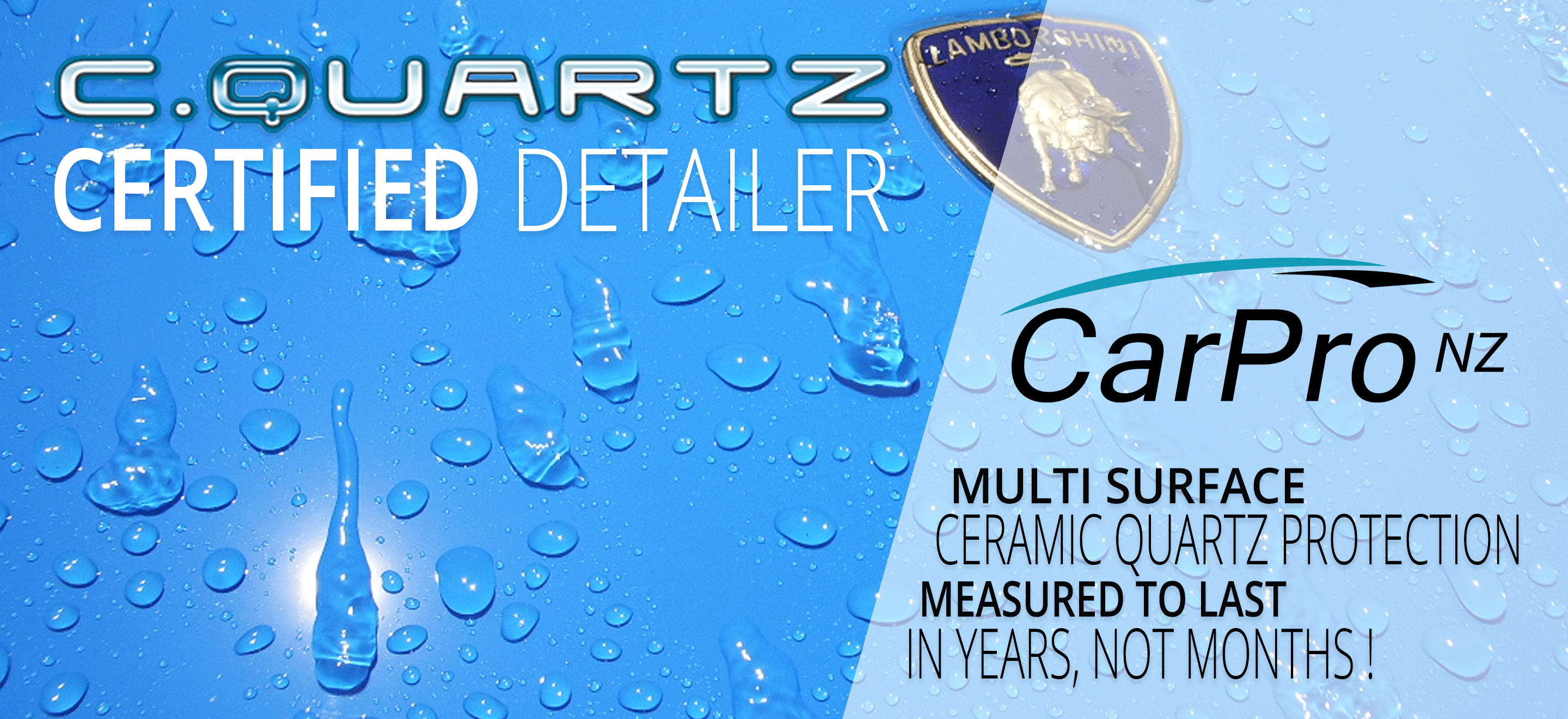 We Are CarPro NZ Certified Detailers