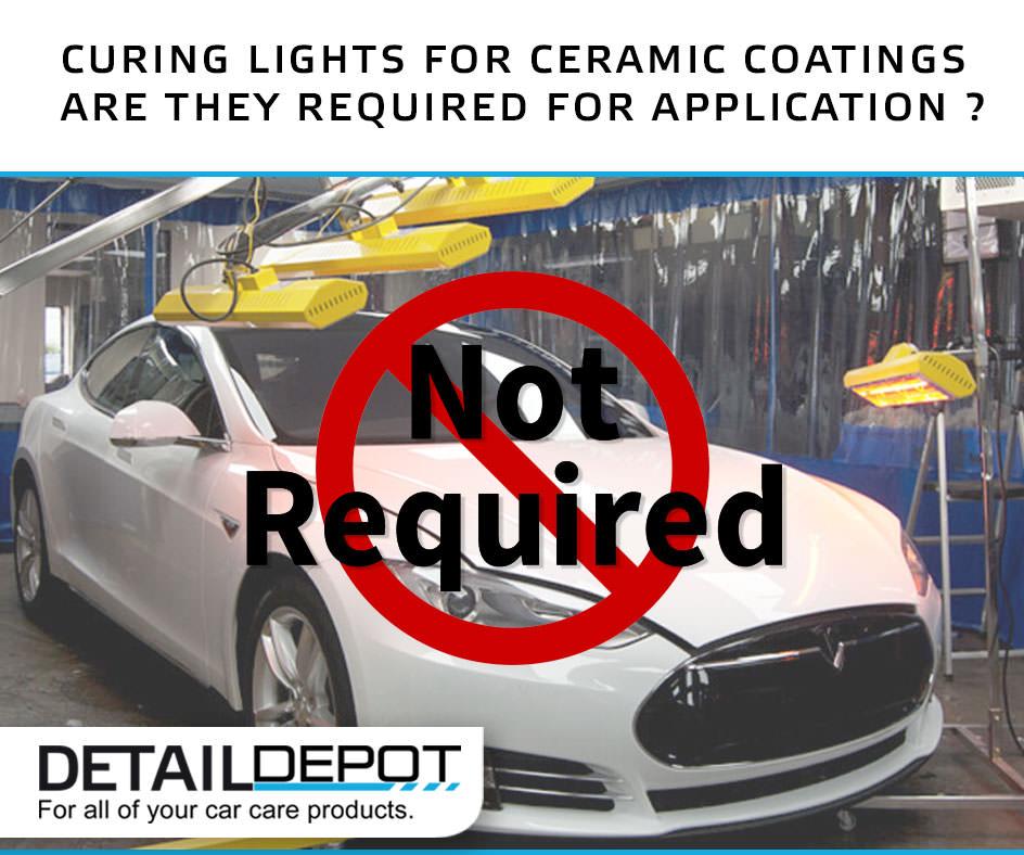 Don't Believe Everything You Hear - Curing Lights for Ceramic Coatings !!