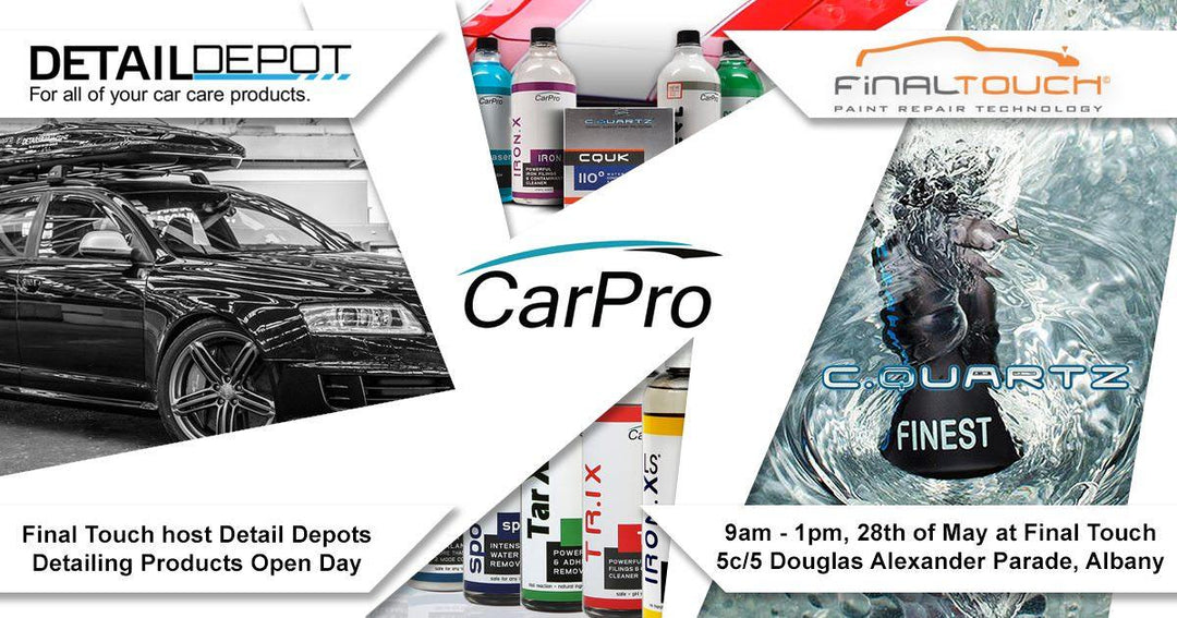 CarPro Product Open Day At Final Touch Auckland Detail Depot NZ