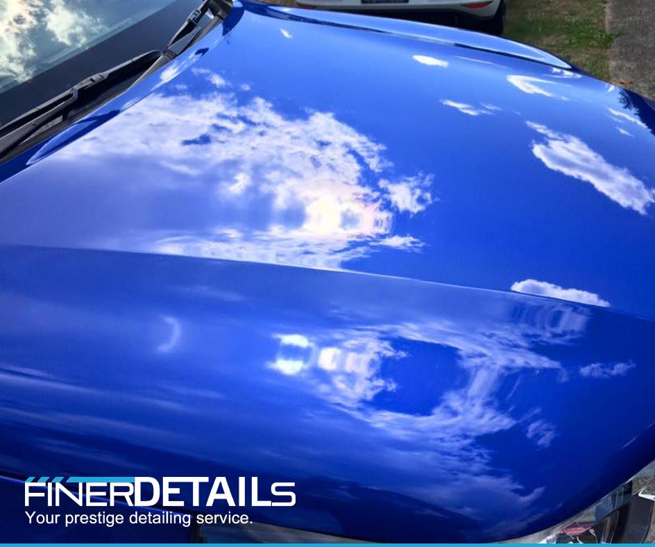 CarPro CQuartz UK Paint Protection For Nebula Blue Toyota Hilux