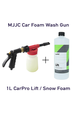 Car Foam Wash Gun Kit - For Normal Hose + CarPro Lift 1L