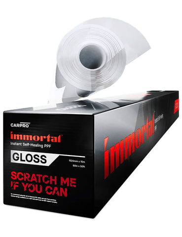 Immortal PPF - Gloss Paint Protection Film - 760mm (30inch) x 15 metres (50ft)