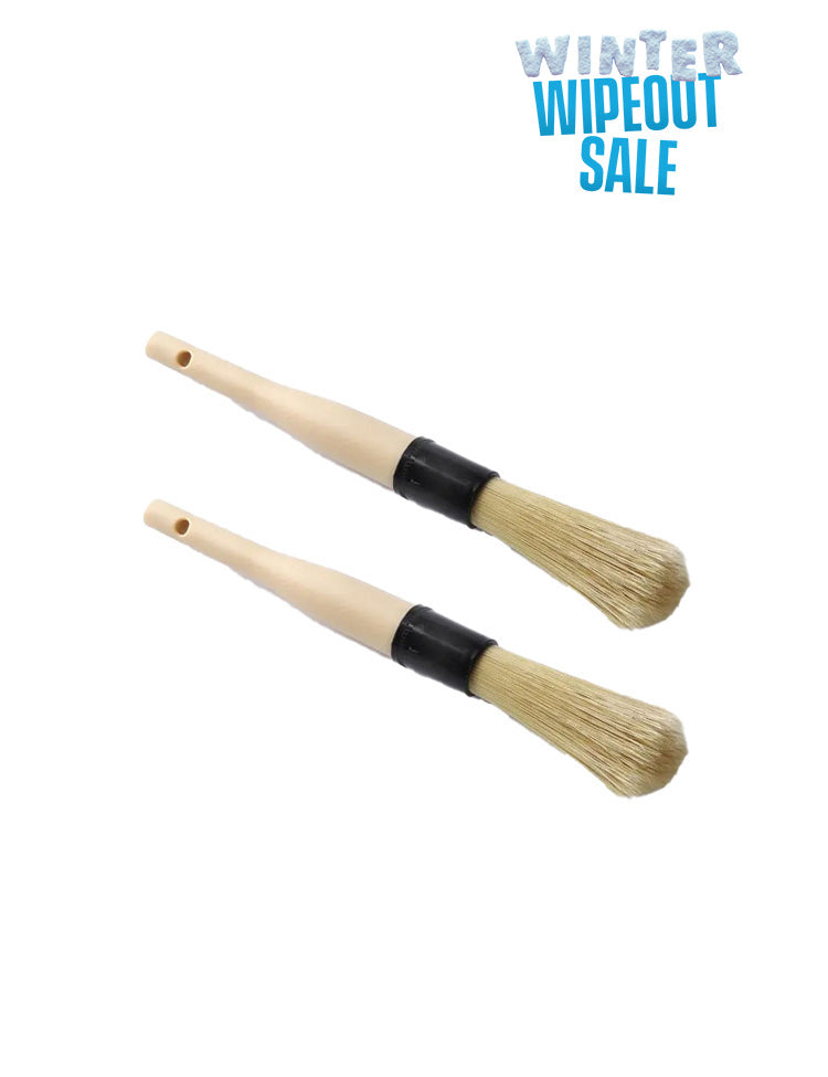 2x MJJC - Multi Purpose Detailing Cleaning Brush (Plastic Handle)