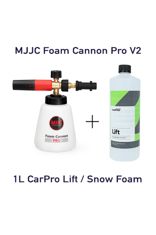 Heavy Duty Foam Cannon Pro Wash Kit + CarPro Lift 1L