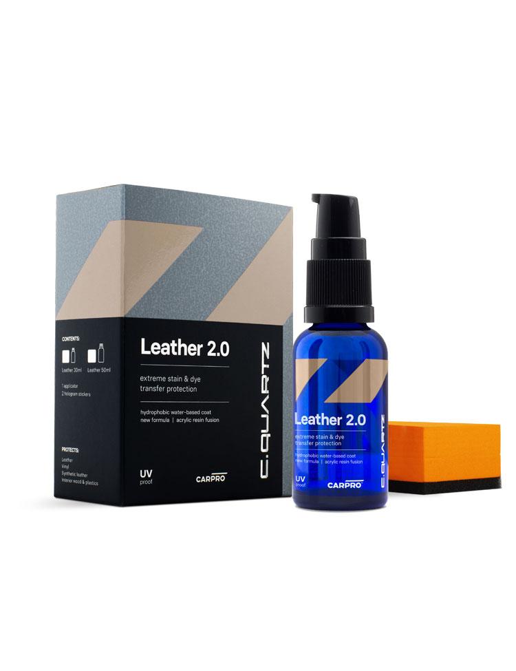 CQuartz Leather 2.0 - Leather &amp; Vinyl Protection - 50ml Kit