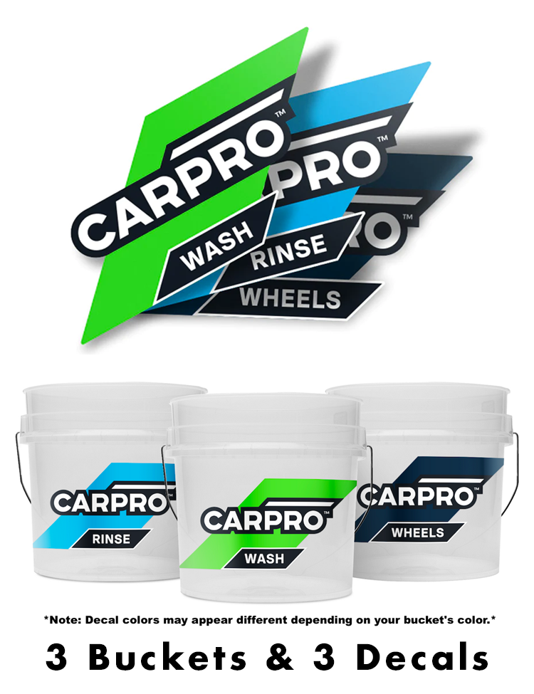 Detailing Bucket Set - 3 Buckets
