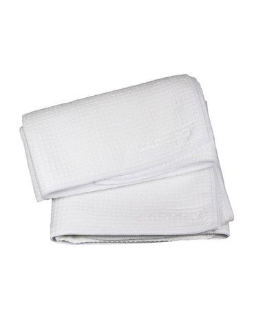 Waffle Weave Microfiber Drying Towel - 60cm x 82cm White