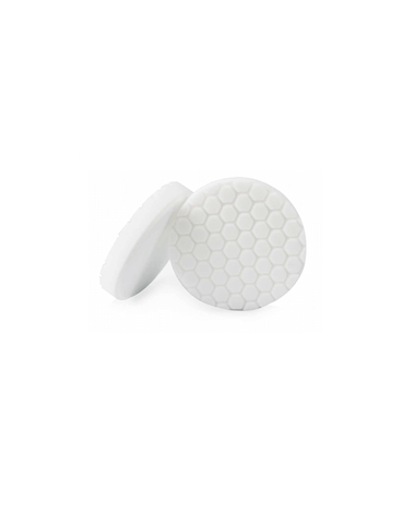 Hex-Logic Light-Medium Polishing Pad White - 4 Inch