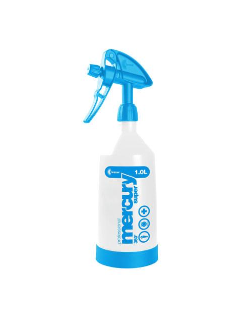Mercury Pro + Super Double Action Spray Bottle - 1 Litre - (Viton Seals) pH Range: 6 to 8 (pH Neutral)