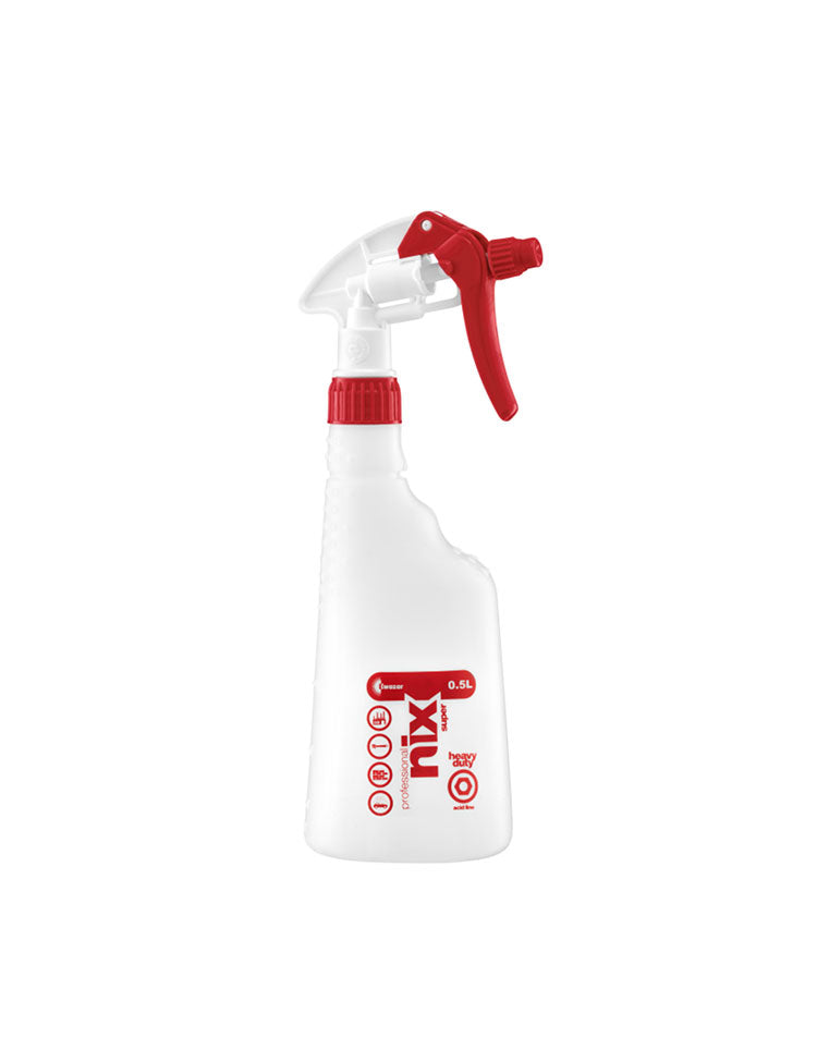 Nix HD Acid Line - 500ml - Red - (FPM/Special Seals) pH Range: 1 to 6 (Highly Acidic)